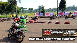 Race Matic 130 cc STD Mix Rider MP7. RoadRace Brigif Cimahi 15-16 April 2022