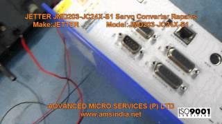 JETTER JMD203-JC24X-S1 Servo Converter Repairs @ Advanced Micro Services Pvt.LtdBangaloreIndia