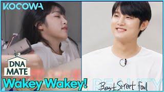 This is how brother Sung Min wakes up little sister Yena l DNA Mate Ep 30 ENG SUB