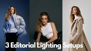 3 Simple Lighting Setups for Editorial Photography  Behind The Scenes
