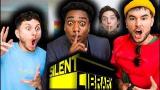 YOUTUBERS SILENT LIBRARY CHALLENGE