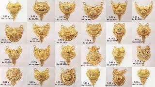 Latest Gold mangalsutra Pendant Designs With Weight And Price  Shridhi Vlog