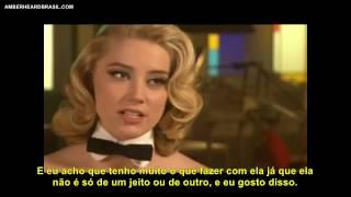 Amber Heard nos bastidores de The Playboy Club LEGENDADO PTBR