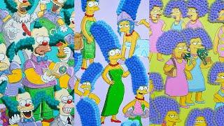 The Simpsons. Oil. Acrylic painting process. Handmade. DIY. Inspiration Creativity. Art. Pompoms.