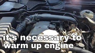 Is it necessary to warm up a modern engine?