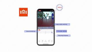 XIAOMI MIJIA 720P WiFi Camera Set Up Instructions