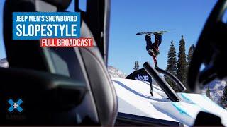 Jeep Men’s Snowboard Slopestyle FULL COMPETITION  X Games Aspen 2022