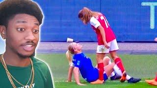 Women Footballers Are Wayyyy CRAZIER Then The Men