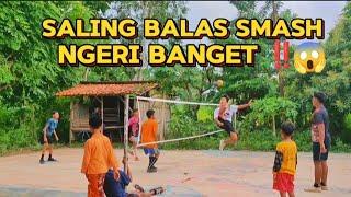 SALING BALAS SMASH NGERI BANGET ‼️EKSTRA KURIKULER SEPAK TAKRAW