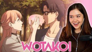 A THEME PARK DATE  Wotakoi Love is Hard for Otaku Episode 9 REACTION