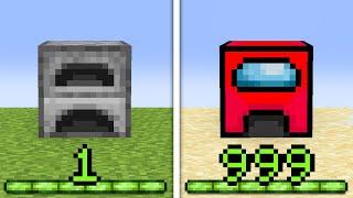 Minecraft But Your XP = Your SUS…