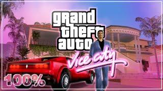 GTA VICE CITY 100% Completion - Full Game Walkthrough 1080p 60fps No Commentary