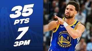 Klay Thompson Drops Season-High 35 PTS In Utah  February 15 2024