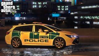 A Rainy Police Night Shift  UK GTA 5 LSPDFR Mod