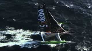 Sodebo Voile - Thomas Coville  Sodebo Ultim vu du ciel