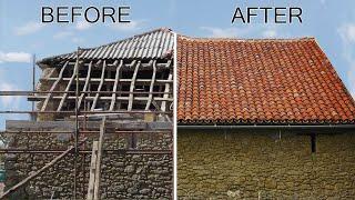 Farmhouse Restoration    Barn Roof