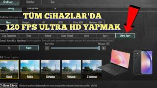 PUBG MOBİLE 3.2 SÜRÜM İÇİN 120 FPS YAPMAK  90 fps config pubg mobile