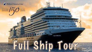 Holland America Line Rotterdam Full Cruise Ship Tour - All Public Areas Walkthrough Deck by Deck