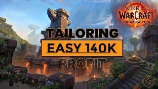 Earn 140k+ Gold Fast with This Easy Alt Army Tailoring Build  The War Within WoW Gold Guide