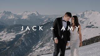 FUJIFILM XT3 Wedding Video  4K 60P  Jack + Amy in Switzerland