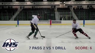 Small Area Hockey Game - 7 Pass 2 vs. 1