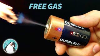 DIY Gadget Turn Petrol into Free Gas with Battery & Ultrasonic humidifier