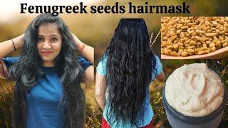 ಕೂದಲ ಆರೈಕೆಗೆ ಮೆಂತ್ಯದ ಮಾಸ್ಕ್  Ayurvedic hair spa  Fenugreek hair mask  Hairfall tips kannada