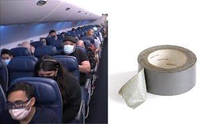 United Airlines Forbids Crews Using Duct Tape on Passengers