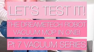 LET’S TEST IT Do those robot mop vacuums really work? Let’s review the dreame tech robot mop vac