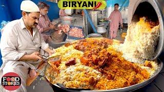 THE BEST CHICKEN BIRYANI RECIPE & MAKING  PAKISTANI STREET FOOD KARACHI