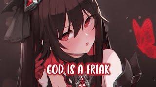 Nightcore - God Is A Freak Lyrics sped up