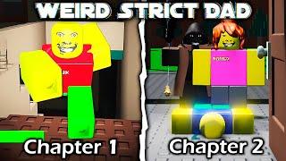 Weird Strict Dad Chapter 1 and 2 - Full Walkthrough - Roblox
