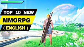 Top 10 NEW Best MMORPG Games mobile that you can play now in ENGLISH version