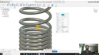 Quick Tip - Fusion 360 - Coil with variable revolutions