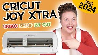 Cricut Joy Xtra for Beginners Unbox Setup & First Cut CRICUT KICKOFF Day #1