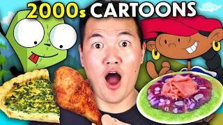 Trying Foods From 2000s Cartoons  Knew It Or Chew It Samurai Jack Grim Adventures Invader Zim