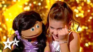 Young VENTRILOQUIST Gets GOLDEN BUZZER on Romanias Got Talent 2021  Got Talent Global