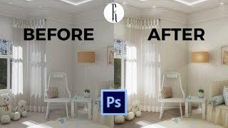 How to Enhance a Render Output in Photoshop  VRay Rendering