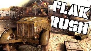 DAK Flak rush RedWings vs Symbiosis Company of Heroes 3 1v1