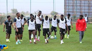 BLACK STARS SECOND TRAINING AHEAD OF UGANDA CLASH & KOBBIE MAINOO ON HIS ENGLAND DEBUT