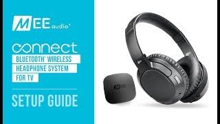 MEE audio Connect T1CMA Headphone System Bundle for TV  Setup Guide