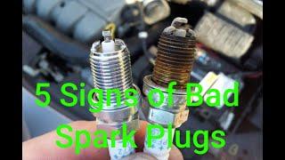 5 Signs of Bad Spark Plugs