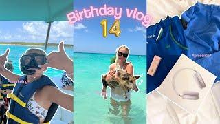 14th Birthday Vlog ⭐️ GeschenkeBoots TourMeereschweinchen... 