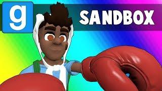 Gmod Sandbox Funny Moments - 2D Ragdoll Fighter Edition Garrys Mod