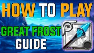 GUIDE HOW TO PLAY GREAT FROST + PVP TIPS  Albion Online PvP
