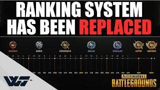 RANKING SYSTEM REPLACED - But how does the new Survival title-system work? - PUBG