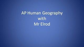 AP Human Geography - Formal Functional and Vernacular Regions Review