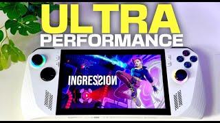 INGRESSION The Portal Trial on the Asus Rog Ally Ultra Performance - Battery Saver