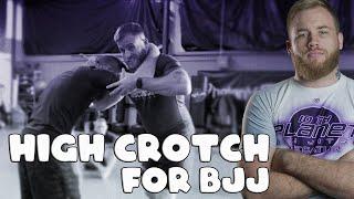 Making the HIGH CROTCH work in BJJ Part 1 w ConsciousKeelan - Jiu Jitsu & Wrestling