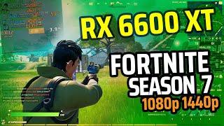 Ryzen 5 5600X  RX 6600 XT - Fortnite Season 7 Low Competitive Performance Mode